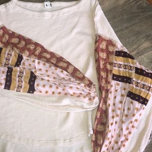 super cute top from free people:) originally $98.